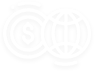 Globe with dollar sign icon